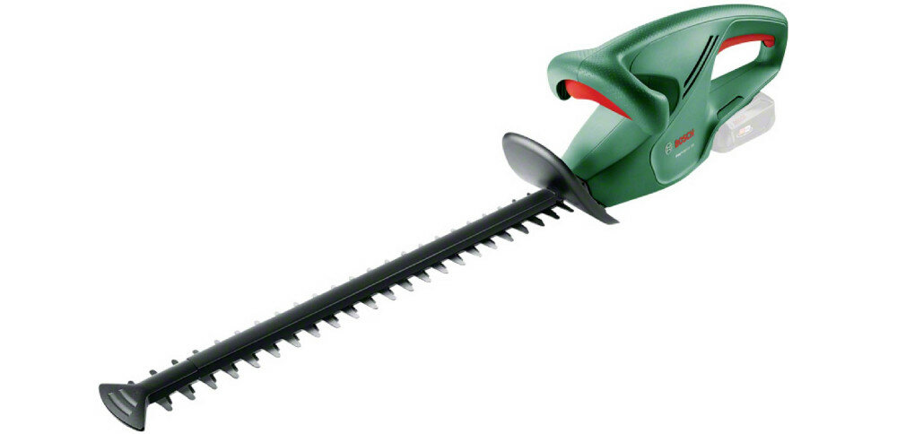 Nożyce do żywopłotu BOSCH EasyHedgeCut 18-45 0600849H03 zawartość zestaw ładowarka akumulator