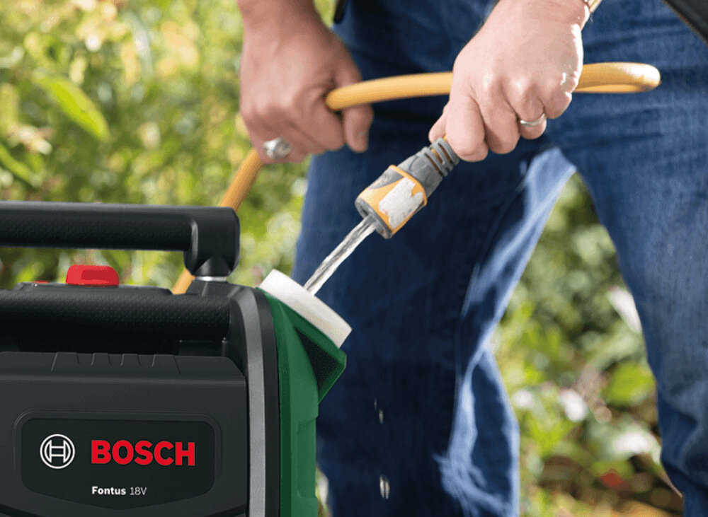 Myjka ciśnieniowa BOSCH 06008B6101 Fontus Gen 2 zbiornik na wodę pojemność 15 litrów