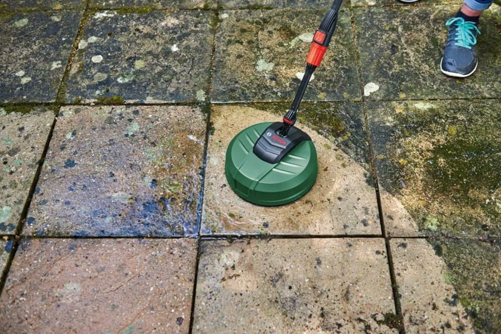 BOSCH AquaSurf 250 cegła kamień skuteczne czyszczenie