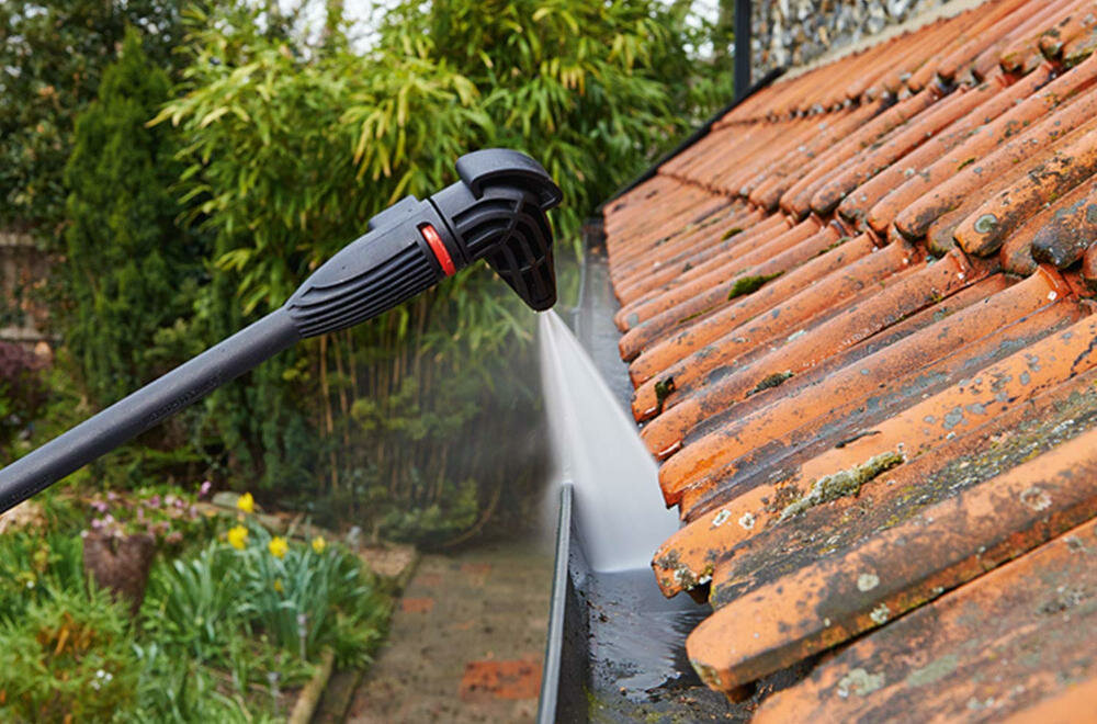 BOSCH specjalna dysza eliminacja zanieczyszczenia dach rynna