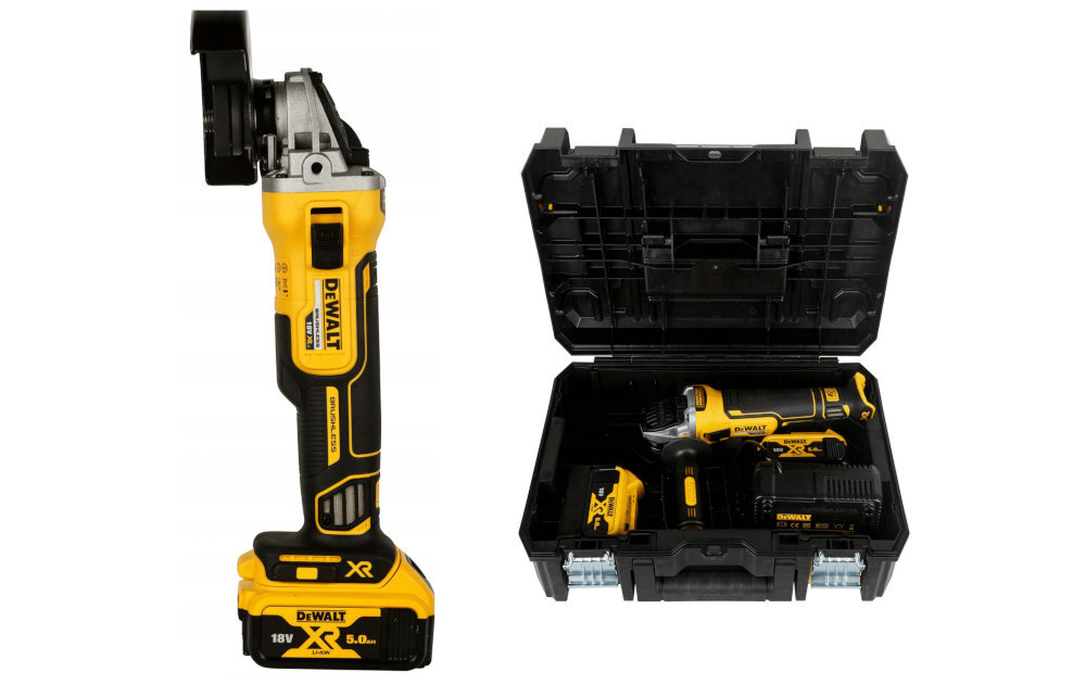 Szlifierka kątowa DEWALT DCG405P3 sprzęgło