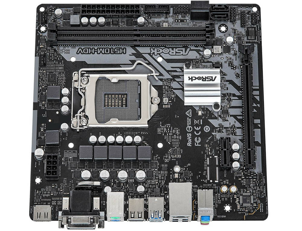 Płyta główna ASROCK H510M-HDV - Parametry fizyczne 