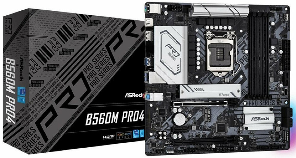 Płyta główna ASROCK B560M Pro 4 - Parametry fizyczne 