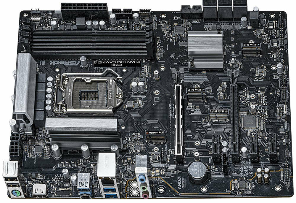 Płyta główna ASROCK Z590 Phantom Gaming 4 - pamiec ram 