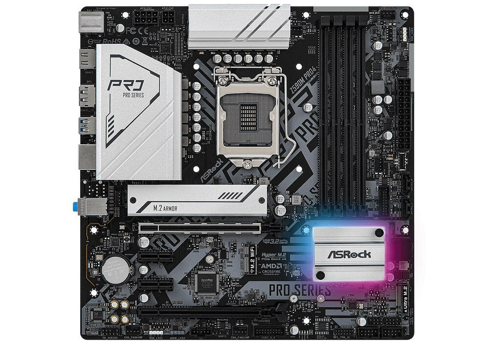 Płyta główna ASROCK Z590M Pro4 - Thunderbolt 3