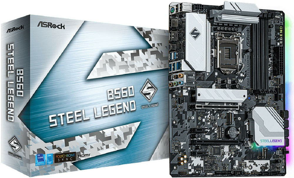 Płyta główna ASROCK B560 Steel Legend - duze mozliwosci