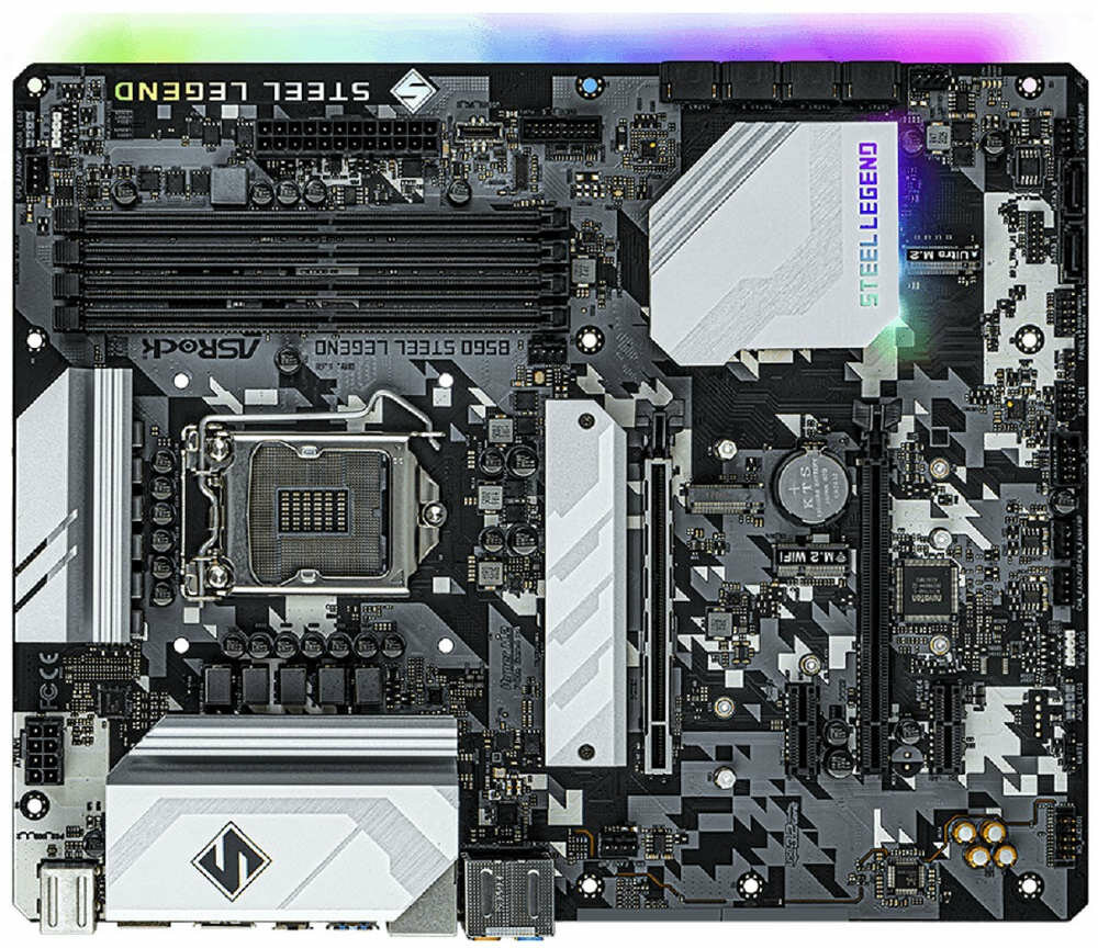 Płyta główna ASROCK B560 Steel Legend - Zestaw gniazd