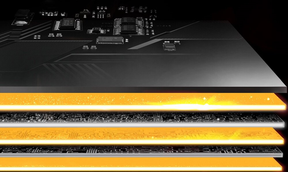 Płyta główna ASROCK B560 Steel Legend - laminat pcb