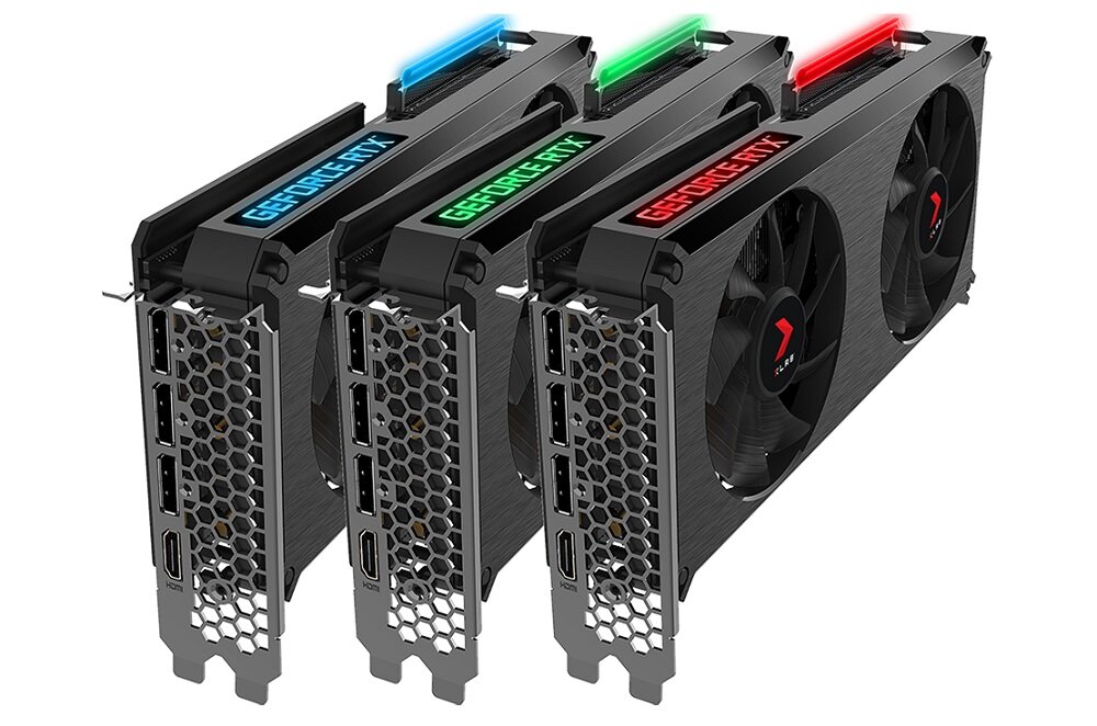 Karta graficzna PNY GeForce RTX 3060 XLR8 Gaming Revel Epic-X RGB Edition 12GB - Rdzenie Ray Tracig II Generacaja
