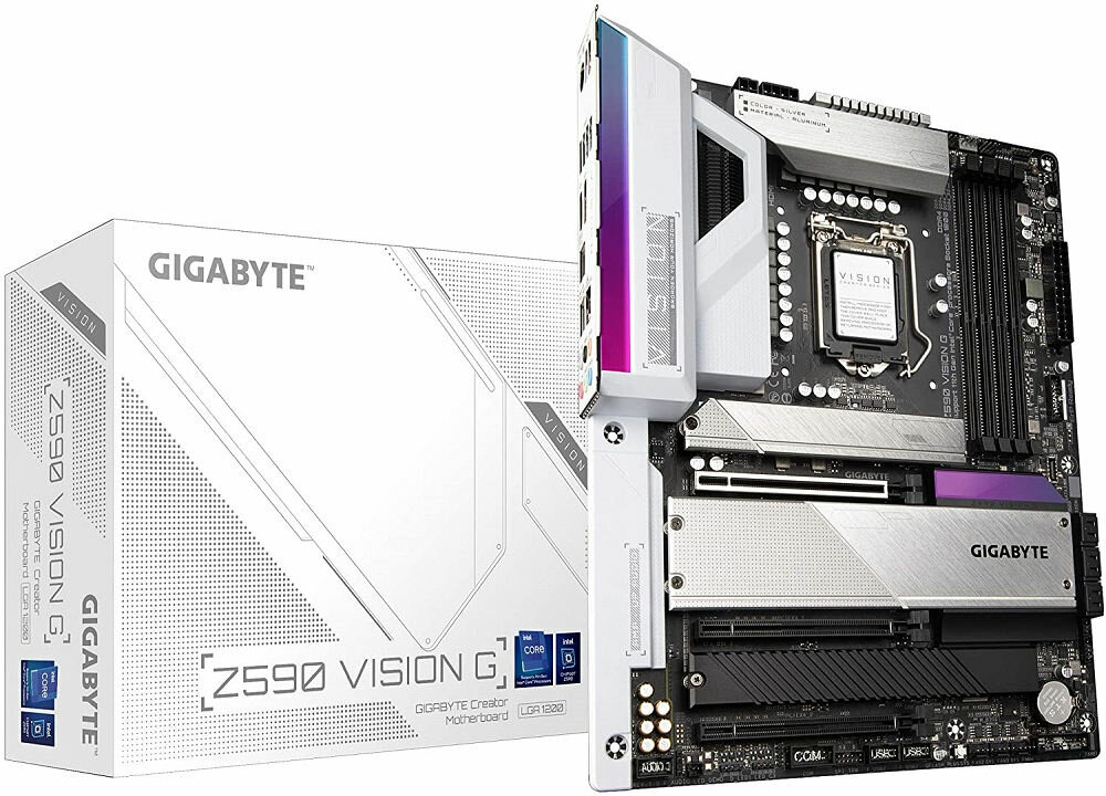 Płyta główna GIGABYTE Z590 Vision G - potencjal plyty glownej