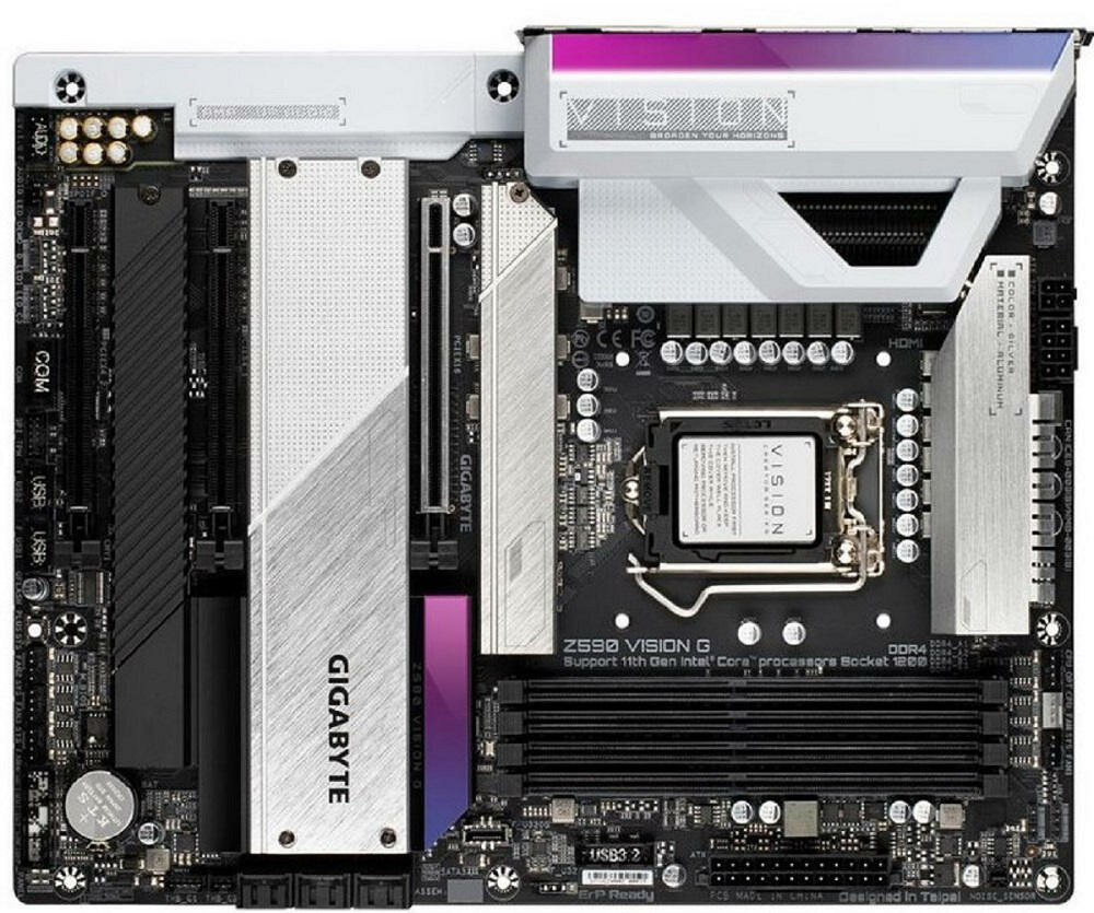 Płyta główna GIGABYTE Z590 Vision G - wydajnosc