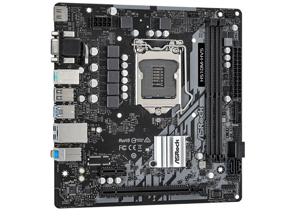 Płyta główna ASROCK H510M-HVS - Parametry fizyczne