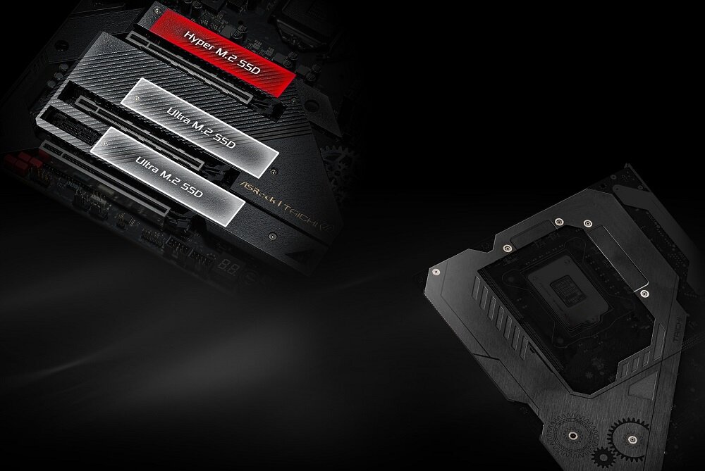Płyta główna ASROCK Z590 Taichi - szybkosc M2