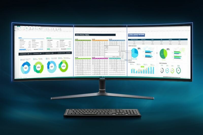 Samsung Super szeroki kąt widzenia 178°. Matryca VA Samsung Super szeroki kąt widzenia 178°. Matryca VA