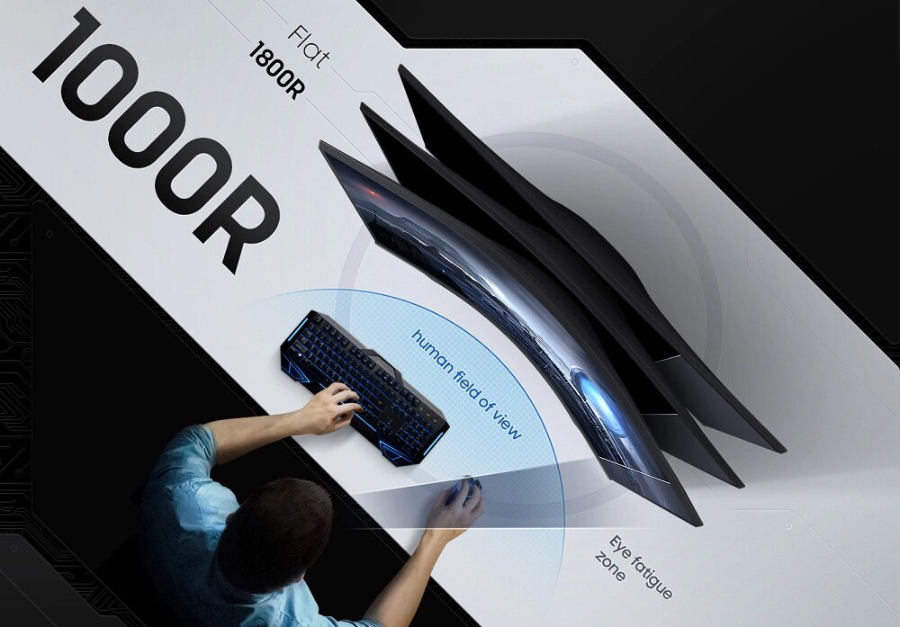 Monitor SAMSUNG Odyssey G5 - Przekątna ekranu