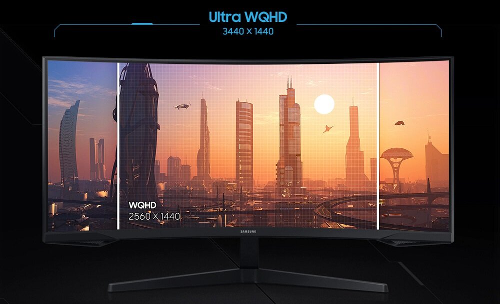 Monitor SAMSUNG Odyssey G5 - Rozdzielczość UWQHD