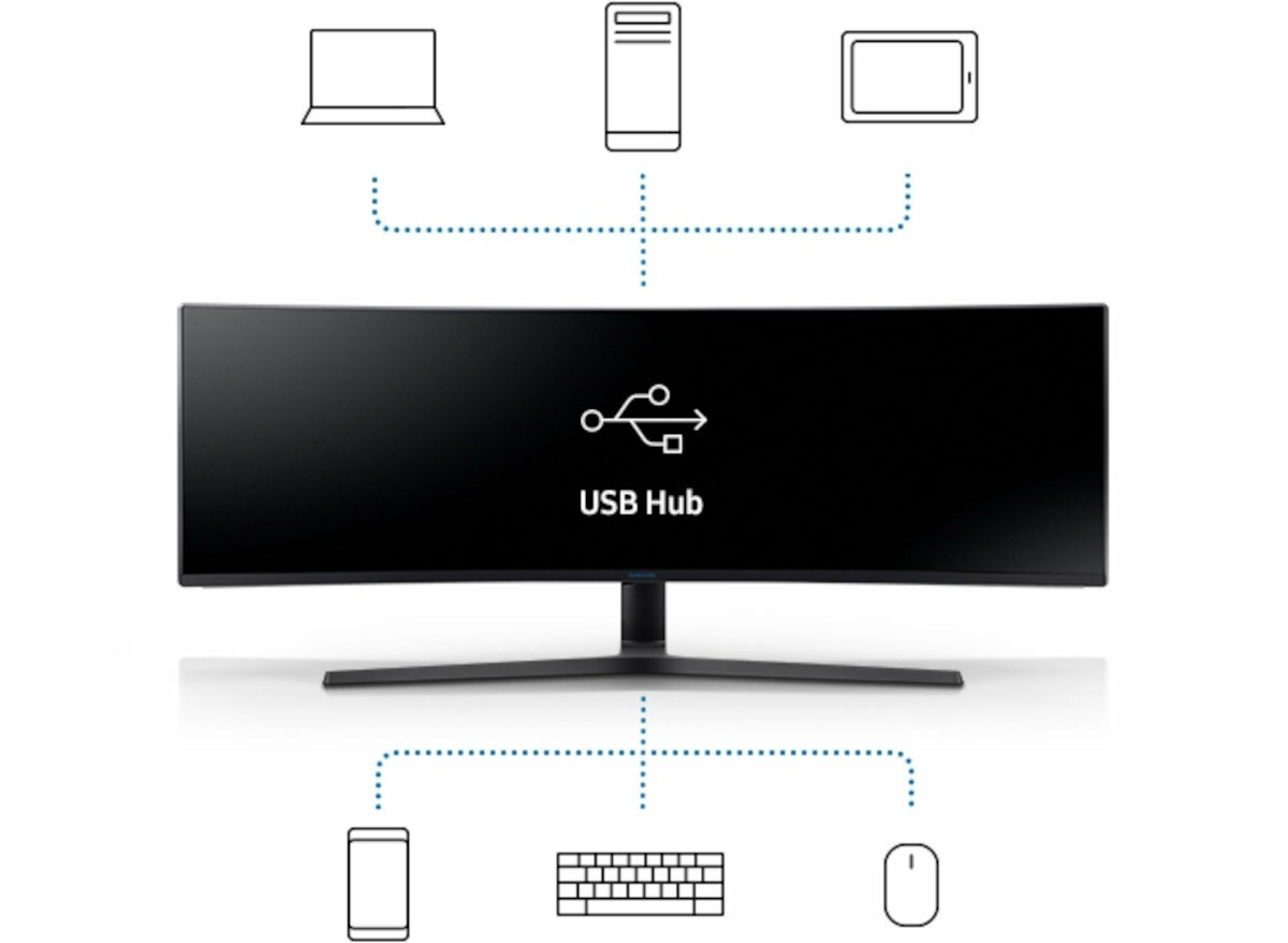 Monitor-SAMSUNG-LC49J890DKRXEN-porty