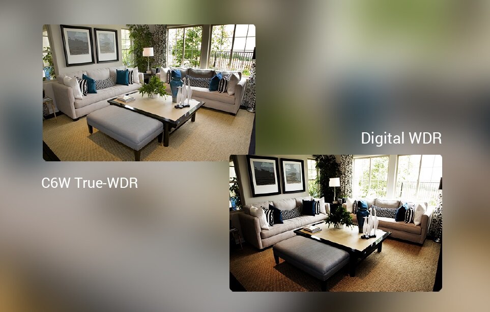 Kamera monitorująca EZVIZ C6W - technologia True-WDR wyraźny obraz w każdych warunkach