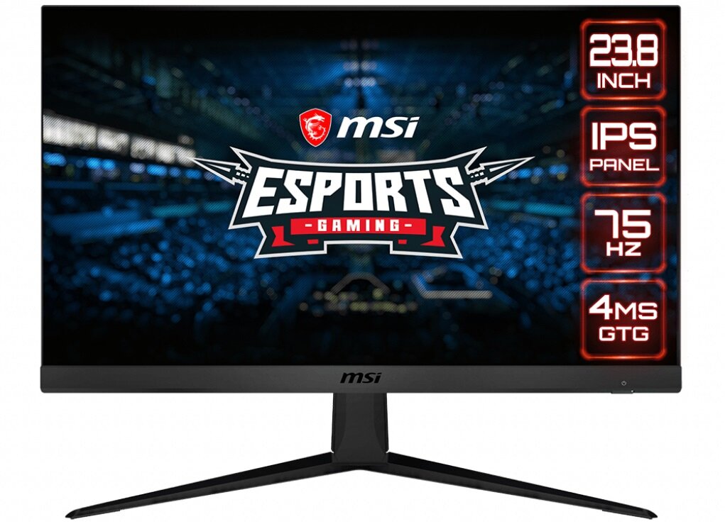 Monitor MSI Optix G241V - wygląd ogólny Ready Full HD 24 cale AMD FreeSync Premium
