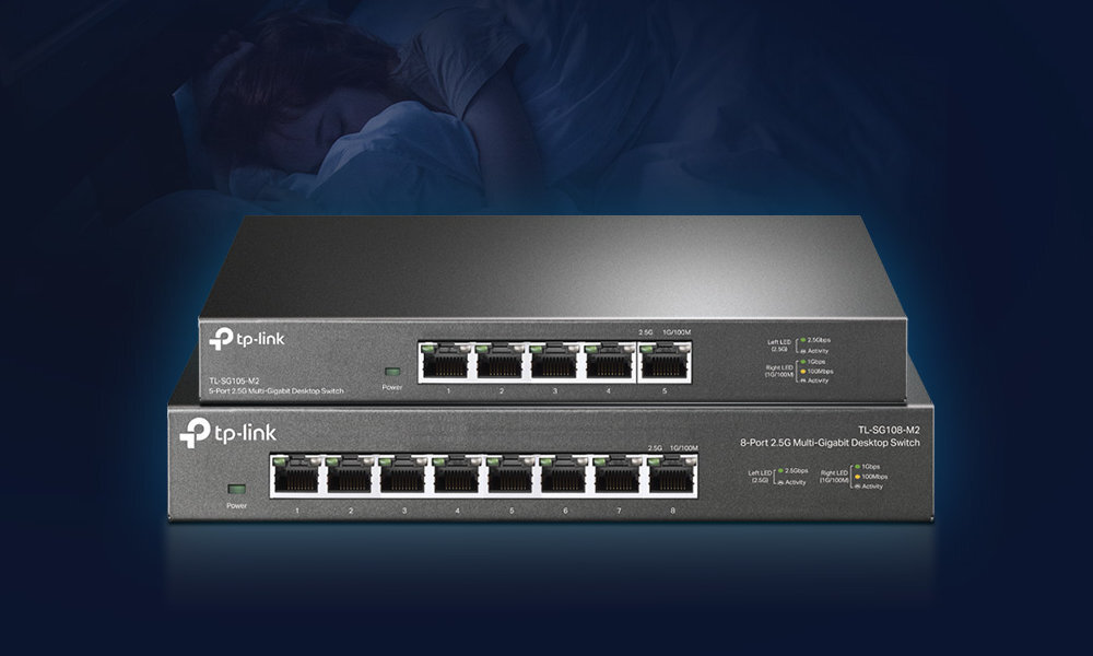 Switch TP-LINK TL-SG105-M2 - transmisja