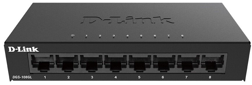 Switch D-LINK DGS-108GL - pełna prędkość wydajność Ethernet Fast Ethernet