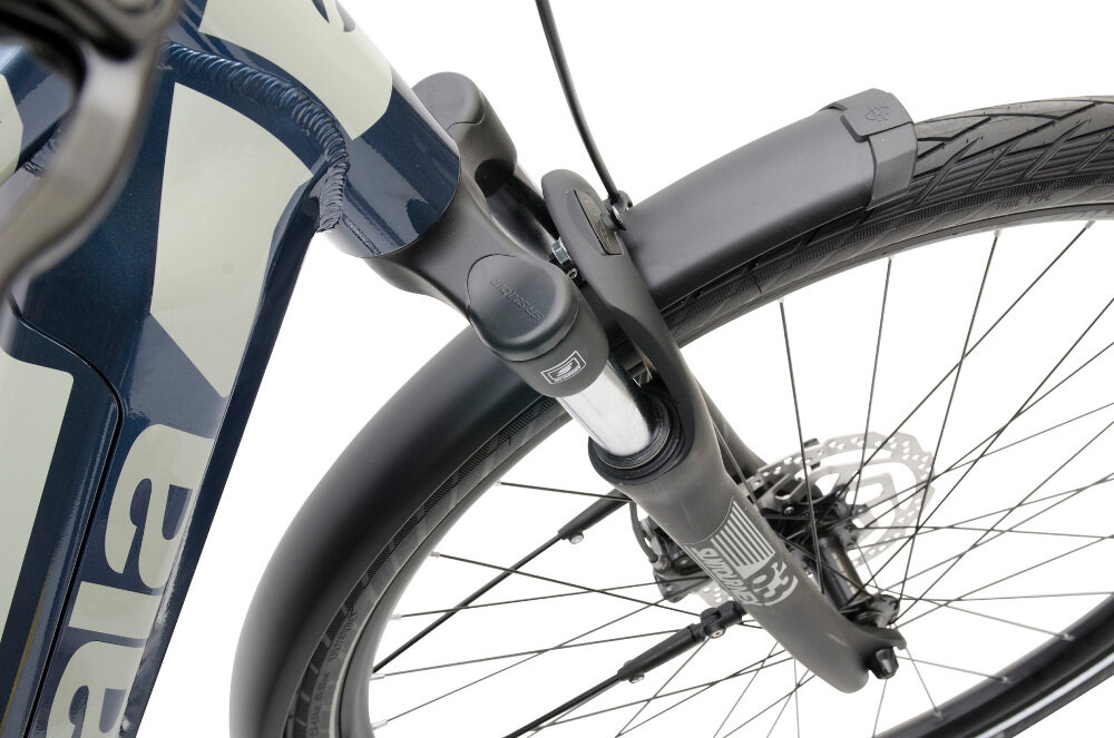 Rower elektryczny ATALA B-Tour A6.1 D20 28 cali damski Granatowo-szary - Koła obrecze aluminiowe