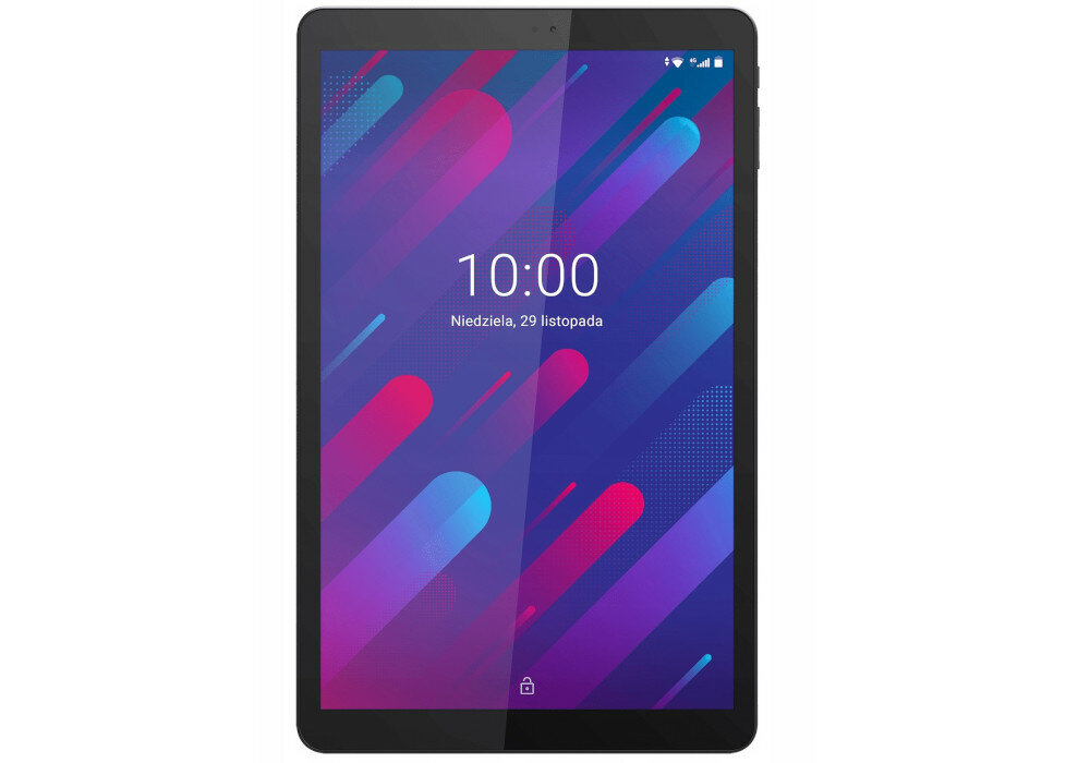 Tablet KRUGER&MATZ Eagle KM1070 10.5 4/128 GB LTE Wi-Fi Czarny wyglad front