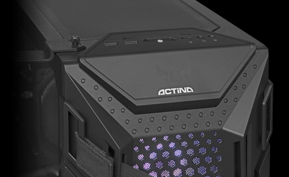Komputer ACTINA PBA KOMAAABTO2196 - wygląd ogólny wydajność dysk SSD procesor karta graficzna