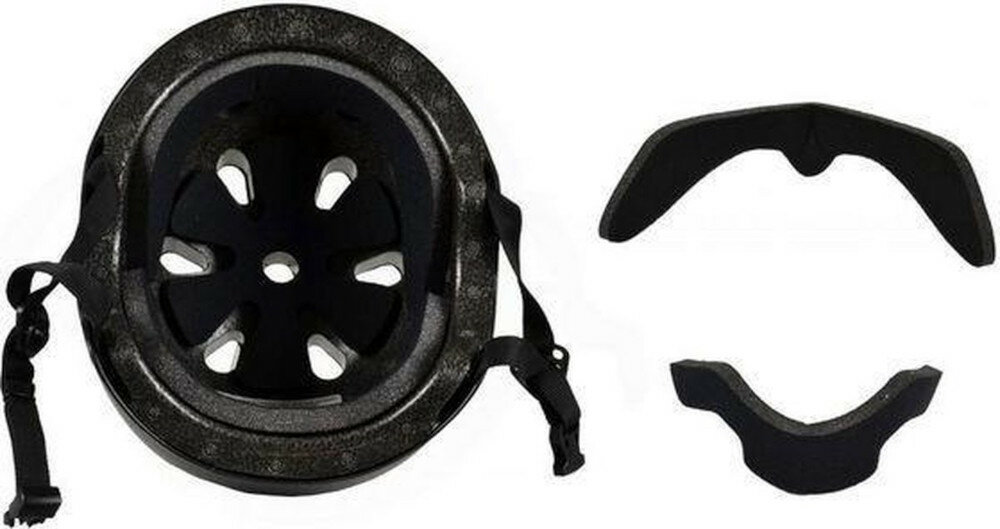 Kask SKATE ESSENTIAL L/XLCZARNY MAT z wysokiej jakości materiałów forma wewnętrzna pianki EPS można wyciągnąć i wyprać zewnętrza powłoka z ABS Akrylonitryl-butadien-styren paski z mocnej tkaniny nylonowego klamryz utwardzanego nylonowego tworzywa sztucznego