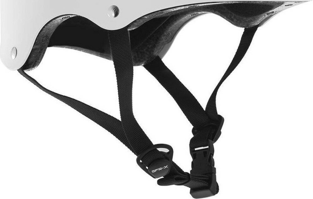 Kask SKATE ESSENTIAL XXS/XS BIAŁY pasek podbródkowy z regulacją dopasowanie do kształtu głowy