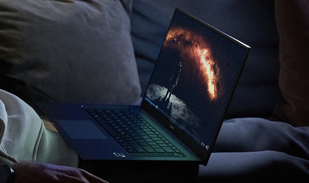 Laptop HUAWEI MateBook D16 muzyka