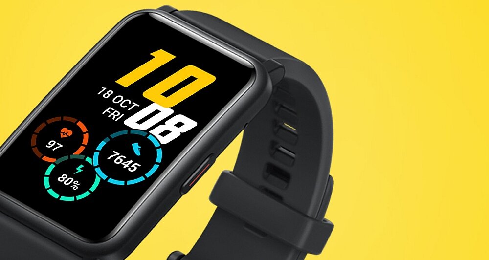 Smartwatch HONOR Watch ES ekran amoled bateria trening sport tętno zdrowie spo2 smartfon aplikacja stres sen zdrowie  