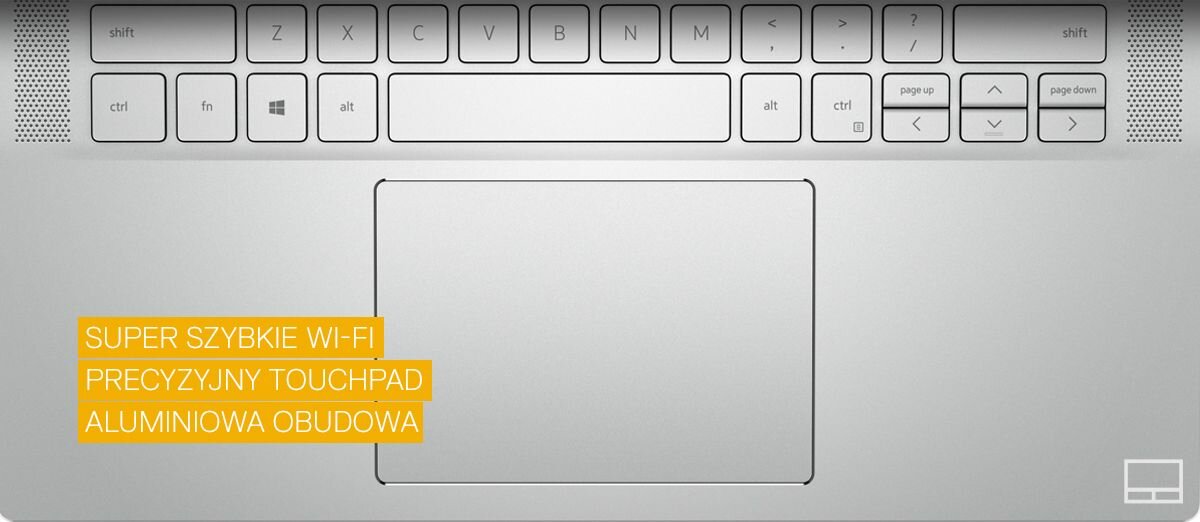 Laptop DELL Inspiron 14 7400 - aluminiowa obudowa