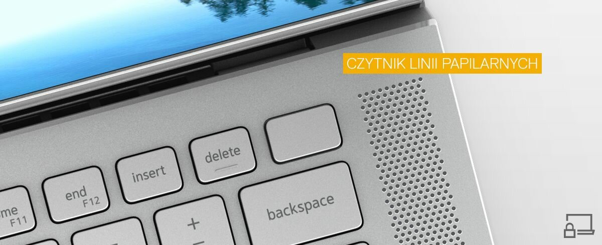Laptop DELL Inspiron 14 7400 - czytnik linii papilarnych