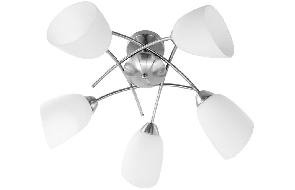 zyrandol ACTIVEJET Benita 5P Bialy piec zrodel swiatla