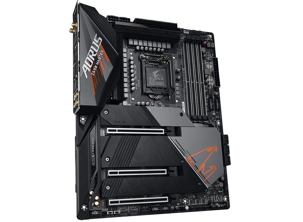 Płyta główna GIGABYTE Z590 Aorus Mastera - pamiec archiektora