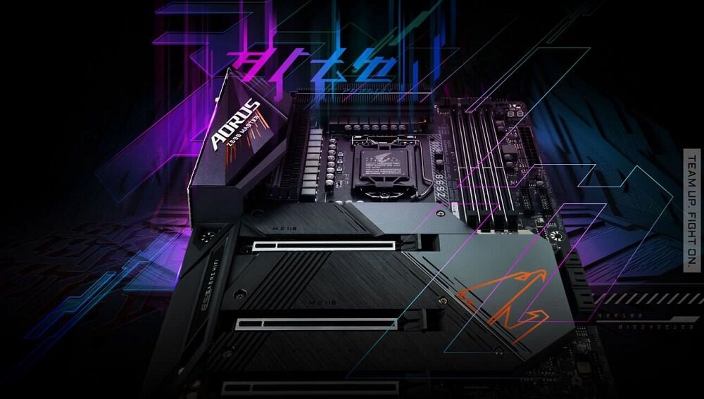 Płyta główna GIGABYTE Z590 Aorus Mastera - plynna praca