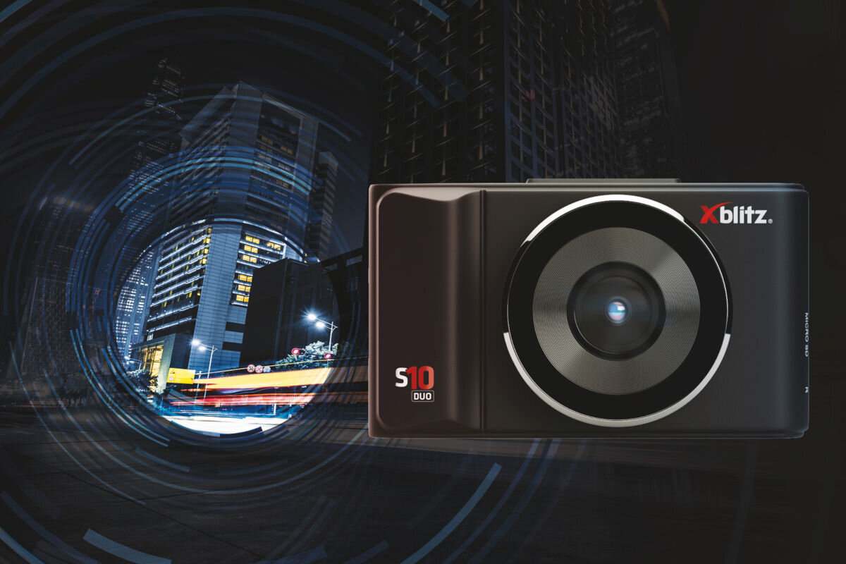 XBLITZ S10 Duo wysoka rozdzielczosc Full HD sony nagrania nocne 