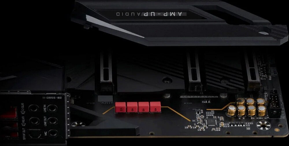 Płyta główna GIGABYTE Z590 Aorus Ultra - jakosc dzwieku