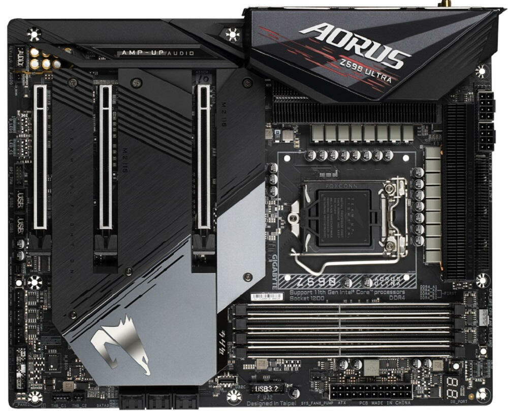 Płyta główna GIGABYTE Z590 Aorus Ultra - system gamingowy