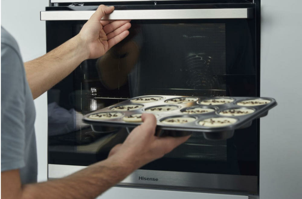 HISENSE-BI62216AX piekarnik rozmrażanie funkcja przycisk oszczędność czas