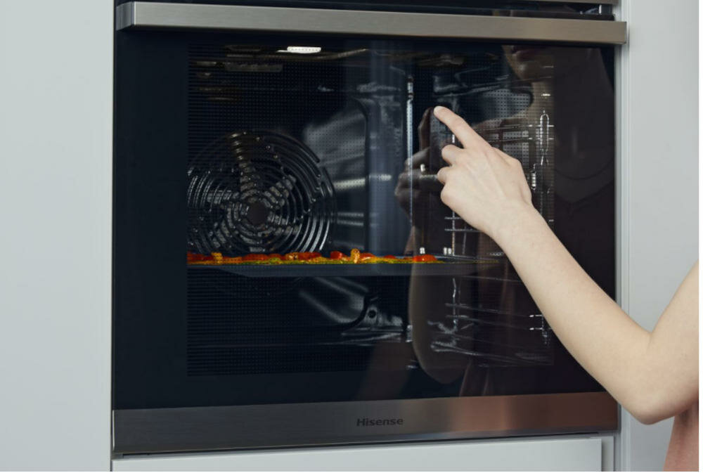 HISENSE-BI62216AX piekarnik szybkie nagrzewanie oszczędność czas komora temperatura danie