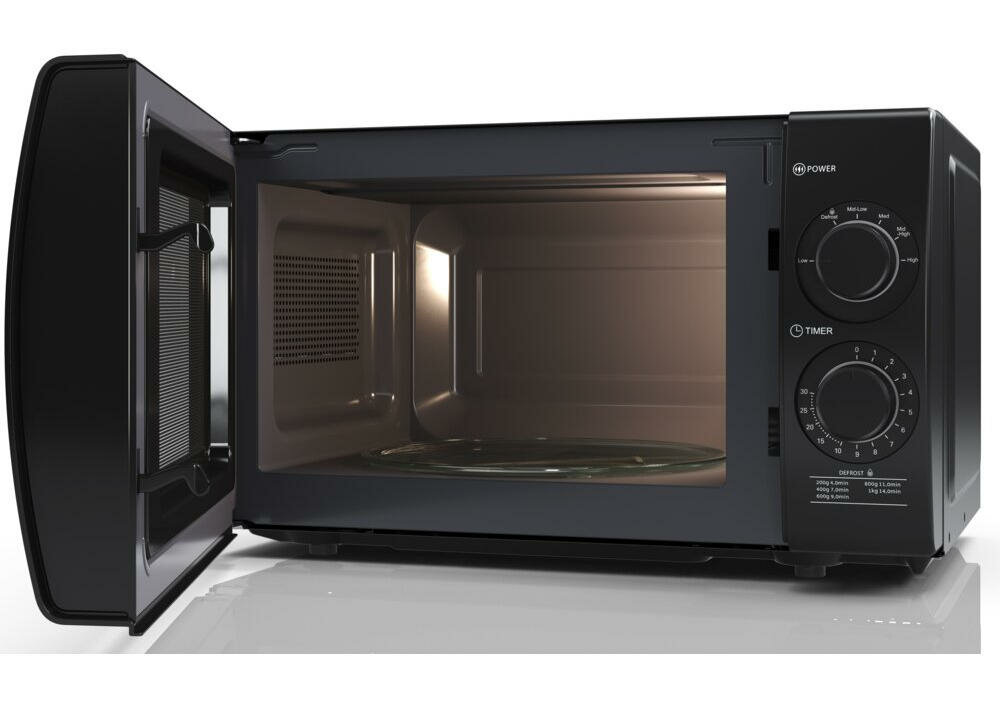 SHARP-YC-GS01E-B kuchenka mikrofalowa łatwe czyszczenie