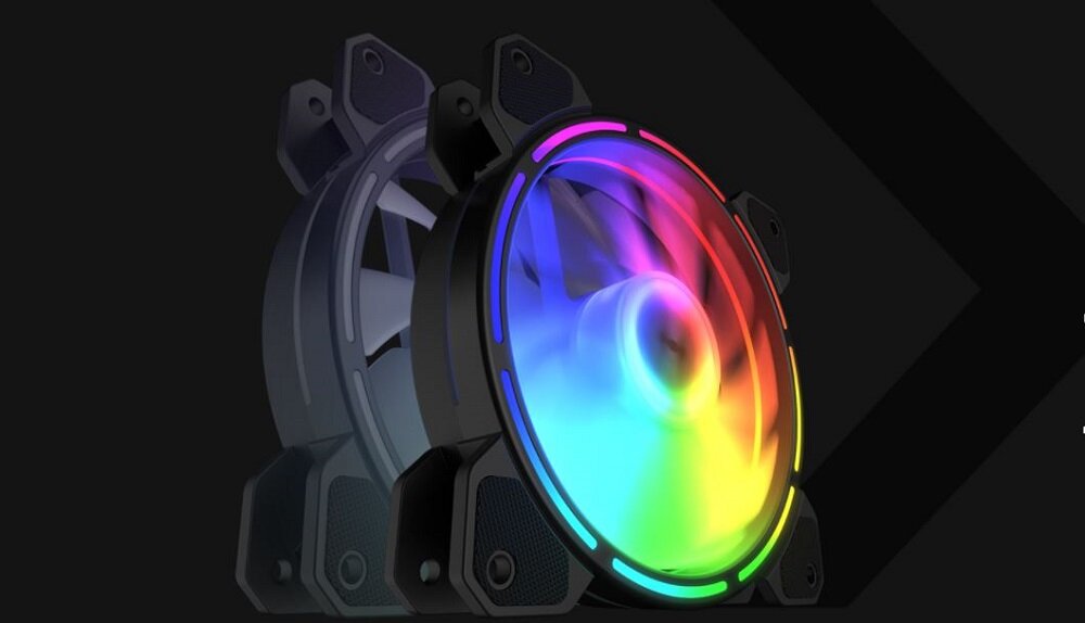 Wentylator KRUX Lunar ARGB 120mm - wyglad