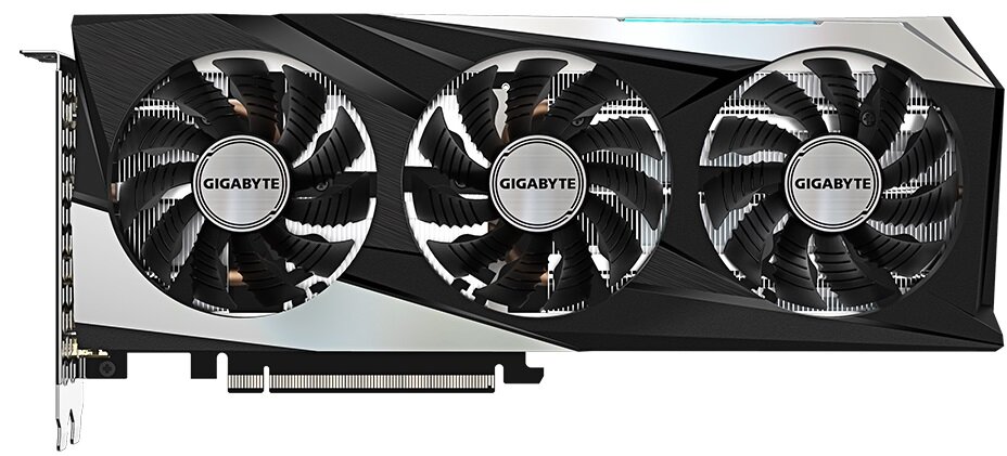 Karta graficzna Gigabyte GeForce RTX 3060 Gaming OC 12GB - trzy wentylatory niskie temperatury