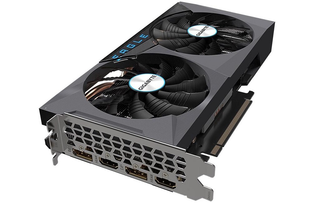 Karta graficzna GIGABYTE GeForce RTX 3060 Eagle 12GB - błyskawiczne przesyłanie danych złącze PCI Express 4.0