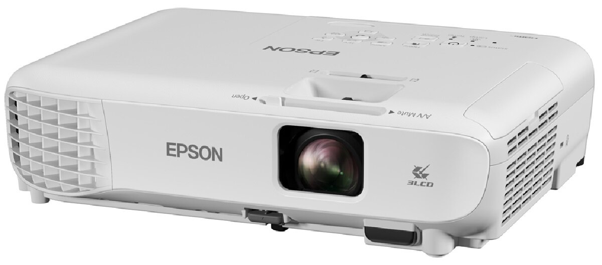 Projektor EPSON EB-X06 Jasność ANSI lumen Rozdzielczość matryca kontrast moc lampa żywotność złącza