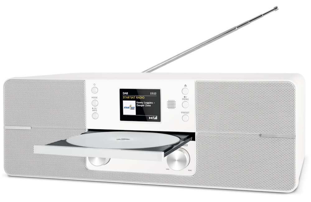 TECHNISAT DIGITRADIO 371 CD BT DAB+ FM stacje radiowe wielofunkcyjny MP3 Bluetooth