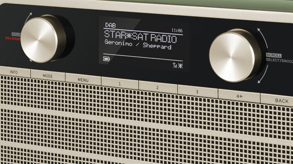 Radio NORDMENDE Transita 120 IR - wyświetlacz