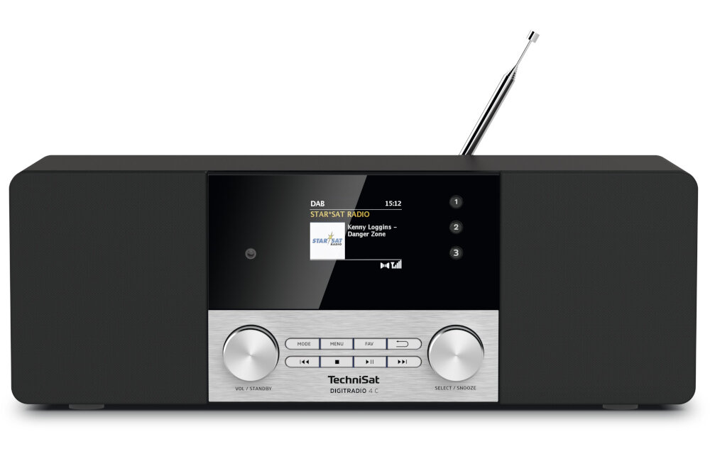 TECHNISAT DIGITRADIO 4 C wygląd moc głośniki wyświetlacz korektor dźwięk pamięć